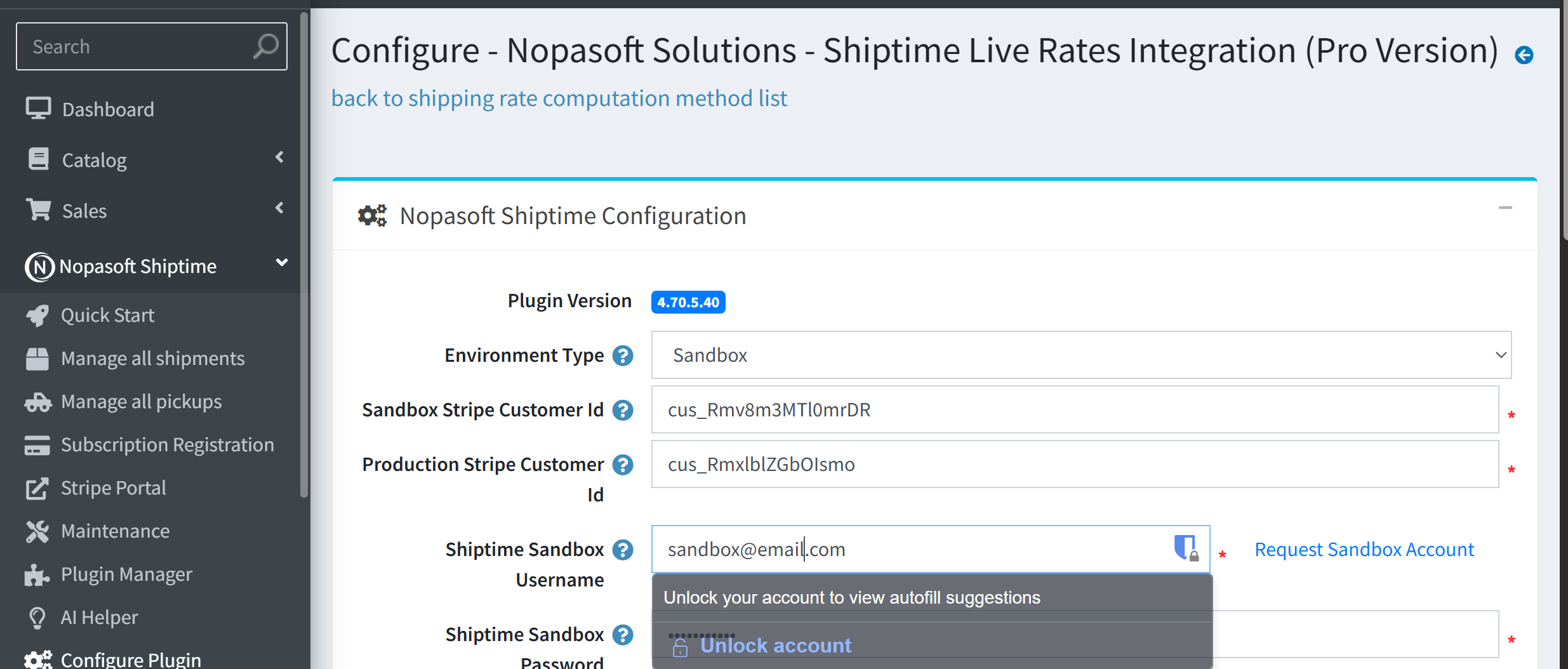 Configure Live Rates Easily | Nopasoft Shiptime Connector Configure Live Rates Integration for nopCommerce with Nopasoft Shiptime Connector